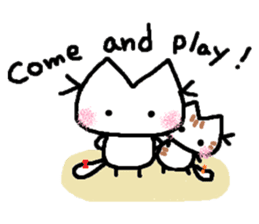 Kitten of a pretty heart (English ver.) sticker #7369104