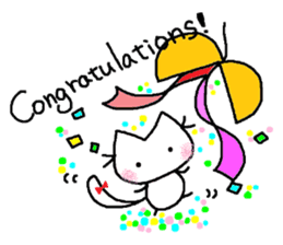 Kitten of a pretty heart (English ver.) sticker #7369127