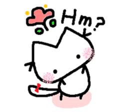 Kitten of a pretty heart (English ver.) sticker #7369128