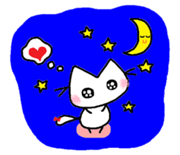 Kitten of a pretty heart (English ver.) sticker #7369130