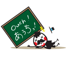 Mr. Moustache 2 Japanese and English sticker #7369613