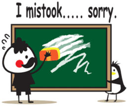 Mr. Moustache 2 Japanese and English sticker #7369619