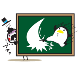 Mr. Moustache 2 Japanese and English sticker #7369624