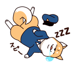 Policeman of the dog2 sticker #7369792