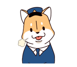 Policeman of the dog2 sticker #7369808