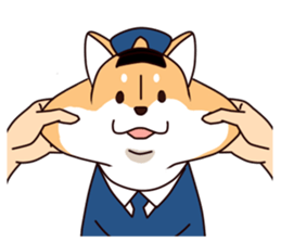 Policeman of the dog2 sticker #7369811