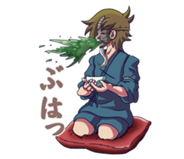 I need Noh mask sticker #7370080