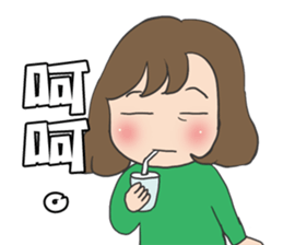 little mouth 2 sticker #7370235