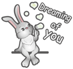 Ozbie bunny sticker #7370324