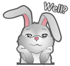 Ozbie bunny sticker #7370325