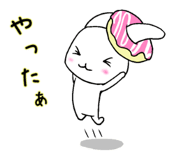 Donut Rabbit sticker #7370500