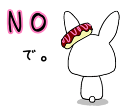 Donut Rabbit sticker #7370505