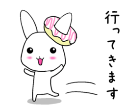 Donut Rabbit sticker #7370510