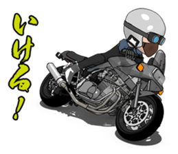 Message you give to young riders sticker #7370576