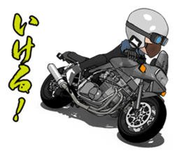 Message you give to young riders sticker #7370576