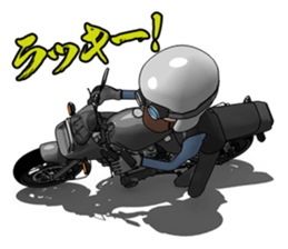 Message you give to young riders sticker #7370577