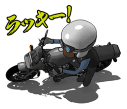 Message you give to young riders sticker #7370577