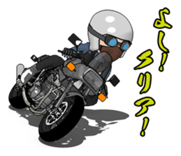 Message you give to young riders sticker #7370578