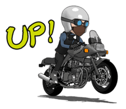 Message you give to young riders sticker #7370580