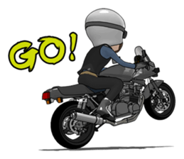 Message you give to young riders sticker #7370582