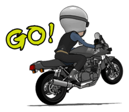 Message you give to young riders sticker #7370582