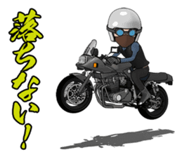 Message you give to young riders sticker #7370584