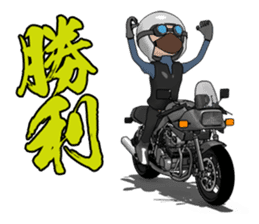 Message you give to young riders sticker #7370597