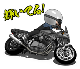 Message you give to young riders sticker #7370602