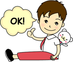 Adult cute ribon 2 sticker #7370769