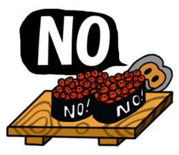 Sushi and Hermit ( English version) sticker #7371093