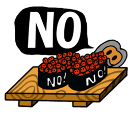 Sushi and Hermit ( English version) sticker #7371093