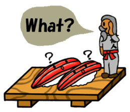Sushi and Hermit ( English version) sticker #7371112
