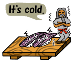 Sushi and Hermit ( English version) sticker #7371113