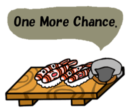 Sushi and Hermit ( English version) sticker #7371119