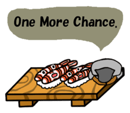 Sushi and Hermit ( English version) sticker #7371119