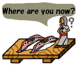 Sushi and Hermit ( English version) sticker #7371120