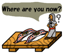 Sushi and Hermit ( English version) sticker #7371120