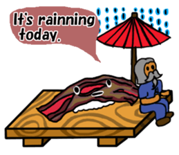 Sushi and Hermit ( English version) sticker #7371122
