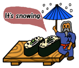 Sushi and Hermit ( English version) sticker #7371123
