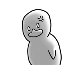 Invective of duck family sticker #7371382