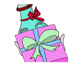 Bottle Man!!! sticker #7371542