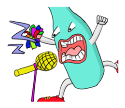 Bottle Man!!! sticker #7371545