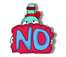 Bottle Man!!! sticker #7371550