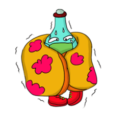 Bottle Man!!! sticker #7371552