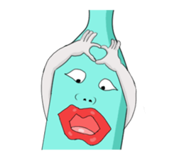 Bottle Man!!! sticker #7371562