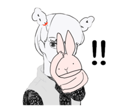 many kind of hand pappets sticker. sticker #7372304