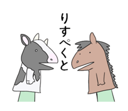 many kind of hand pappets sticker. sticker #7372326