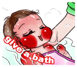 Baby's daily life sticker #7372361