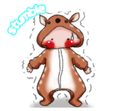 Baby's daily life sticker #7372368