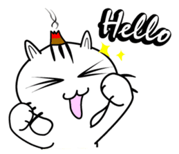 moxa-cat Bunta (English Vol.2) sticker #7372493